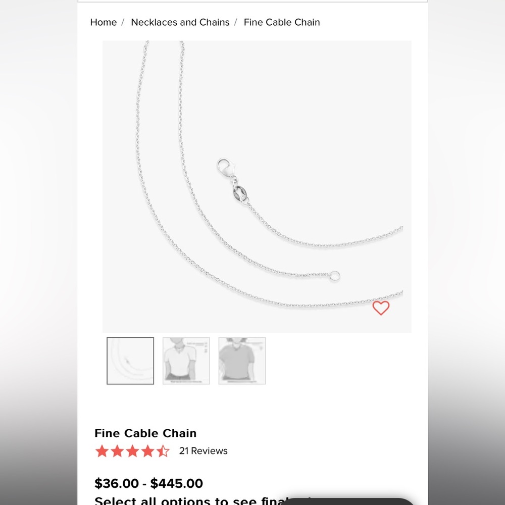 James Avery chain